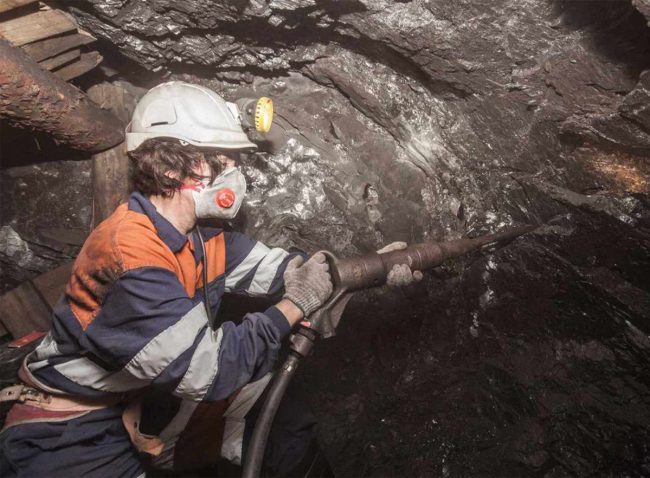 cal en el sector minero